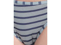 BODYCARE Pack of 3 Striped High Cut Briefs in Assorted Color-6619