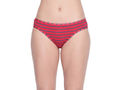 BODYCARE Pack of 3 Striped High Cut Briefs in Assorted Color-6619