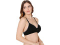 Bodycare cotton spandex wirefree adjustable straps seamless padded bra-6752B