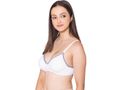 Bodycare cotton spandex wirefree adjustable straps seamless padded bra-6752W