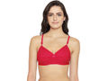 Bodycare Full Coverage,Non Padded Bra-6824-Red