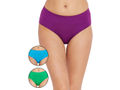 Bodycare Pack of 3 Assorted Hipster Briefs-78