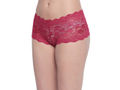 BODYCARE Pack of 3 Floral Lacy Hipster Briefs in Assorted Color-8013