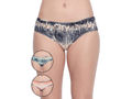 BODYCARE Pack of 3 Premium Printed Hipster Briefs in Assorted Color-8020