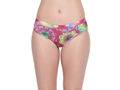 BODYCARE Pack of 3 Printed Hipster Briefs in Assorted Color-8024