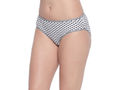 BODYCARE Pack of 3 Premium Printed Hipster Briefs in Assorted Color-8064