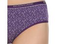 Pack of 3 Bikini Style Printed Cotton Briefs in Assorted colors-8200
