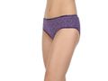 Pack of 3 Bikini Style Printed Cotton Briefs in Assorted colors-8200