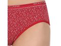 Pack of 3 Bikini Style Printed Cotton Briefs in Assorted colors-8200