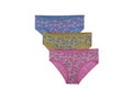 BODYCARE Pack of 3 Premium Printed Hipster Briefs in Assorted Color-8236