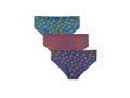 BODYCARE Pack of 3 Printed Hipster Briefs in Assorted Color-8425C