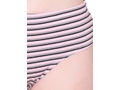 Bodycare Womens Cotton Spandex Assorted Striped High Cut Briefs-Pack of 3 (E-8702-3Pcs)