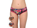 BODYCARE Pack of 3 Hipster Panty in Assorted Print-9006