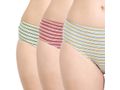 Pack of 3 Bodycare Printed Cotton Briefs in Assorted colors