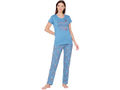 Bodycare Womens Combed Cotton Tshirt & Lower Set BSLS11002