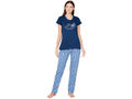 Bodycare Womens Combed Cotton Tshirt & Pyjama Set BSLS11008