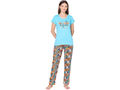 Bodycare Womens Combed Cotton Tshirt & Pyjama Set BSLS11009