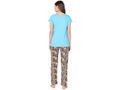 Bodycare Womens Combed Cotton Tshirt & Pyjama Set BSLS11009
