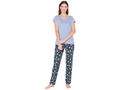 Bodycare Womens Combed Cotton Tshirt & Pyjama Set BSLS11010