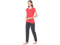 Bodycare Womens Combed Cotton Tshirt & Pyjama Set BSLS11011