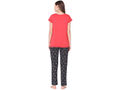 Bodycare Womens Combed Cotton Tshirt & Pyjama Set BSLS11011