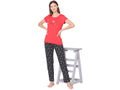 Bodycare Womens Combed Cotton Tshirt & Pyjama Set BSLS11011