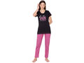 Bodycare Womens Combed Cotton Tshirt & Pyjama Set BSLS11012