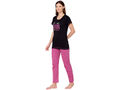 Bodycare Womens Combed Cotton Tshirt & Pyjama Set BSLS11012