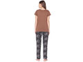 Bodycare Womens Combed Cotton Tshirt & Pyjama Set BSLS11013