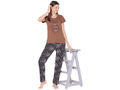 Bodycare Womens Combed Cotton Tshirt & Pyjama Set BSLS11013