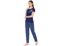 Bodycare Womens Combed Cotton Tshirt & Pyjama Set BSLS11015