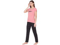 Bodycare Womens Combed Cotton Tshirt & Pyjama Set BSLS11016