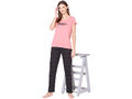 Bodycare Womens Combed Cotton Tshirt & Pyjama Set BSLS11016