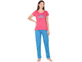 Bodycare Womens Combed Cotton Tshirt & Pyjama Set BSLS11017