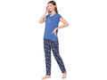 Bodycare Womens Combed Cotton Tshirt & Pyjama Set BSLS11018