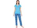 Bodycare Womens Combed Cotton Tshirt & Pyjama Set BSLS11019