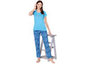 Bodycare Womens Combed Cotton Tshirt & Pyjama Set BSLS11019