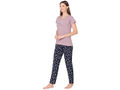 Bodycare Womens Combed Cotton Tshirt & Pyjama Set BSLS11020