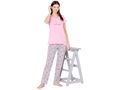 Bodycare Womens Combed Cotton Tshirt & Pyjama Set BSLS11030