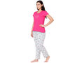 Bodycare Womens Combed Cotton Tshirt & Pyjama Set BSLS11031