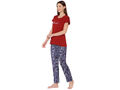 Bodycare Womens Combed Cotton Tshirt & Pyjama Set BSLS11033