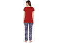 Bodycare Womens Combed Cotton Tshirt & Pyjama Set BSLS11033