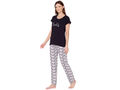 Bodycare Womens Combed Cotton Tshirt & Pyjama Set BSLS11034