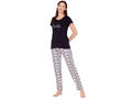 Bodycare Womens Combed Cotton Tshirt & Pyjama Set BSLS11034