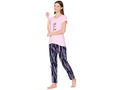 Bodycare Womens Combed Cotton Tshirt & Pyjama Set BSLS11036