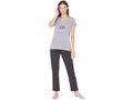 Bodycare Womens Combed Cotton Tshirt & Pyjama Set BSLS11038