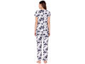 Bodycare Womens Spandex Digital Printed Tshirt & Pyjama Set BSLS13002