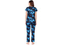 Bodycare Womens Spandex Digital Printed Tshirt & Pyjama Set BSLS13004