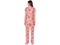 Bodycare Womens Spandex Digital Printed Tshirt & Pyjama Set BSLS13006