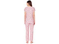 Bodycare Womens Spandex Digital Printed Tshirt & Pyjama Set BSLS13008